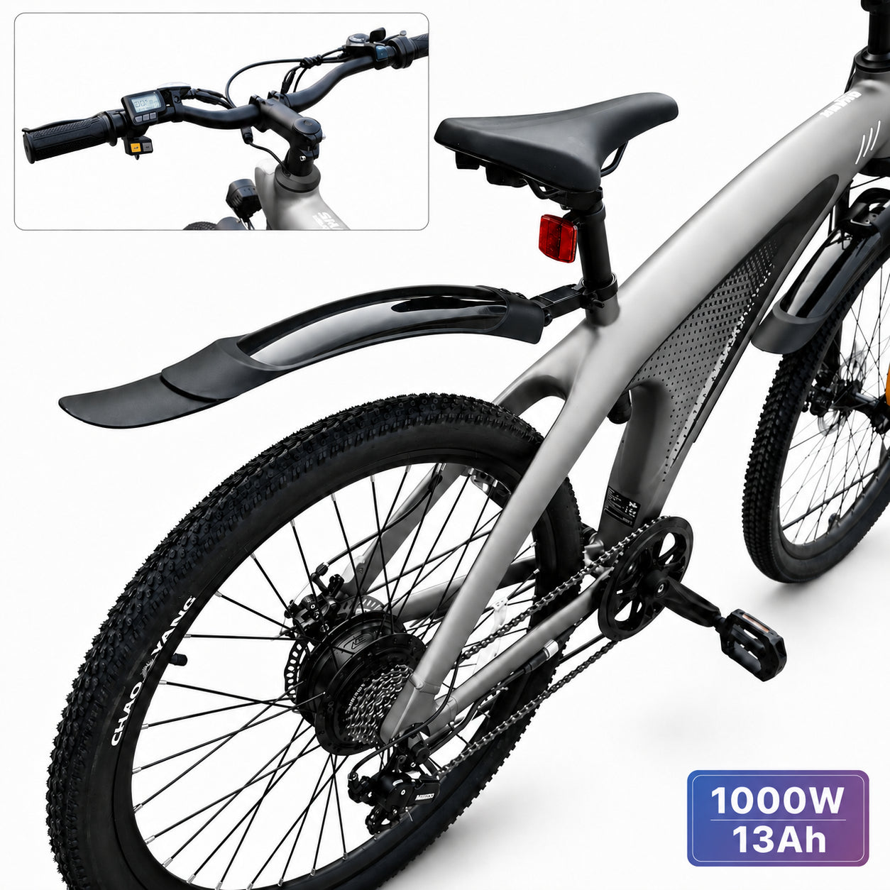 HX Q5 Shark Electric Bike with Built-in Battery