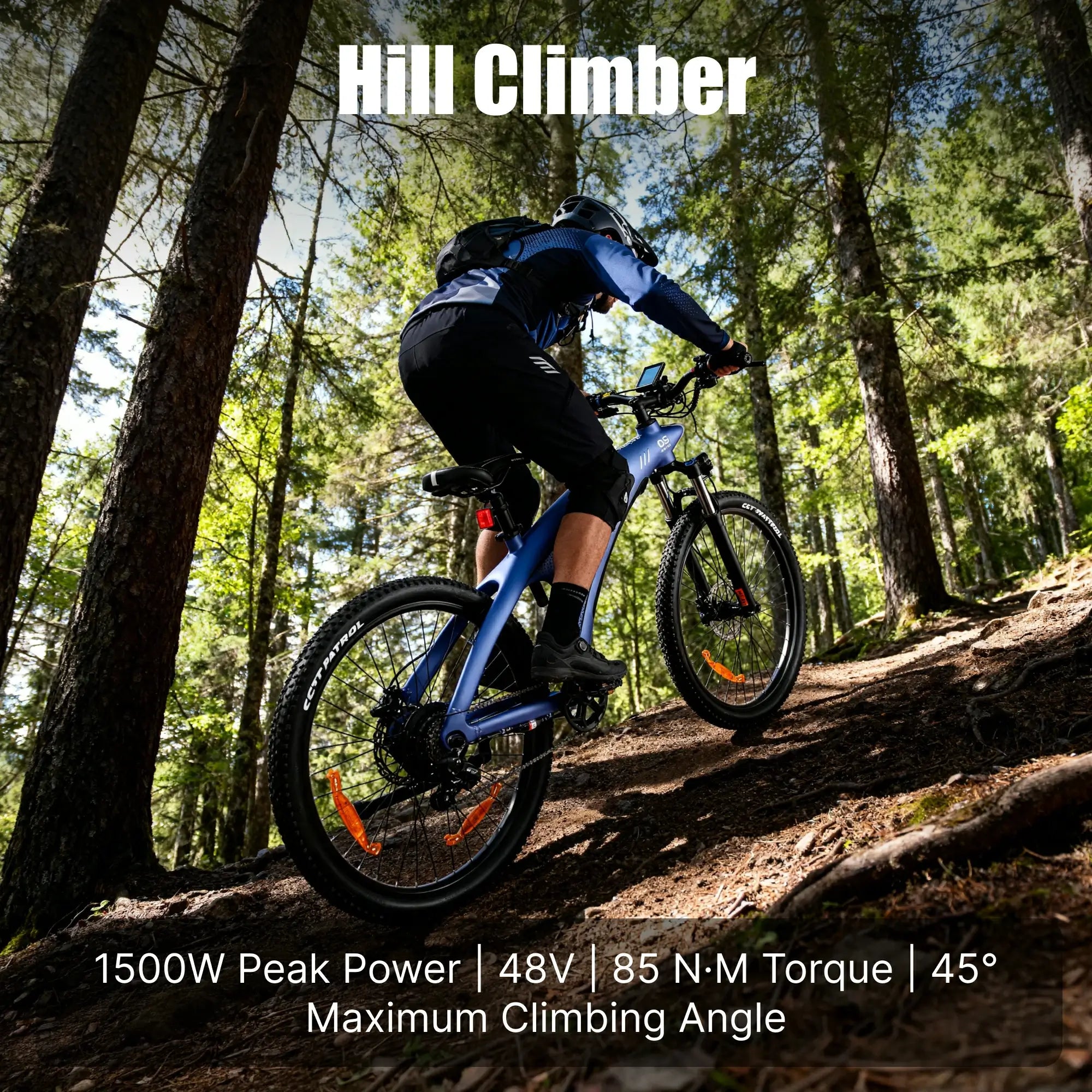 HXeBike Shark Mako🦈 27.5×2.25" E-MTB